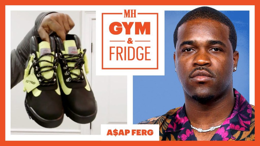 AAP Ferg Shows His Home Gym & Fridge Gym & Fridge Men’s Health