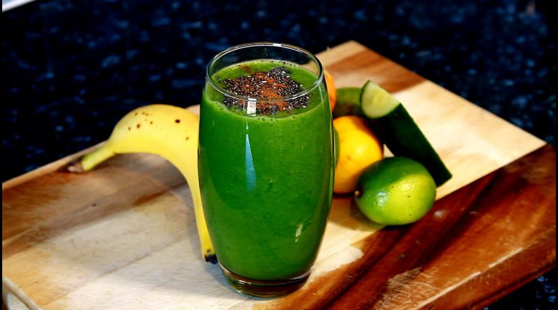 Boosting Your Immune System With A Green Smoothie | And Detox Your Body | Chef Ricardo Cooking