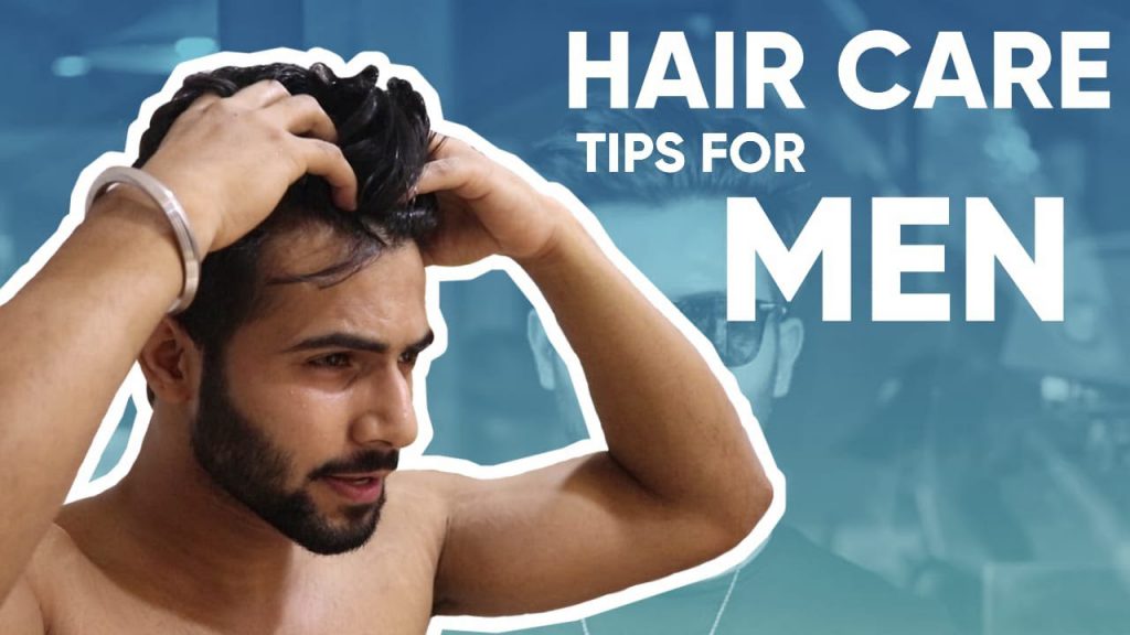 9. Men's Long Dark Blue Hair Care Routine - wide 5