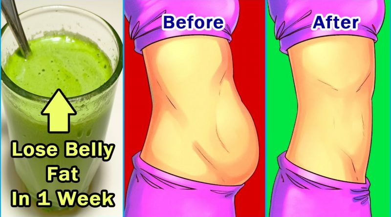 How To Lose Belly Fat In 1 Week, Drink This Every Morning For 7 Days To Lose Belly Fat
