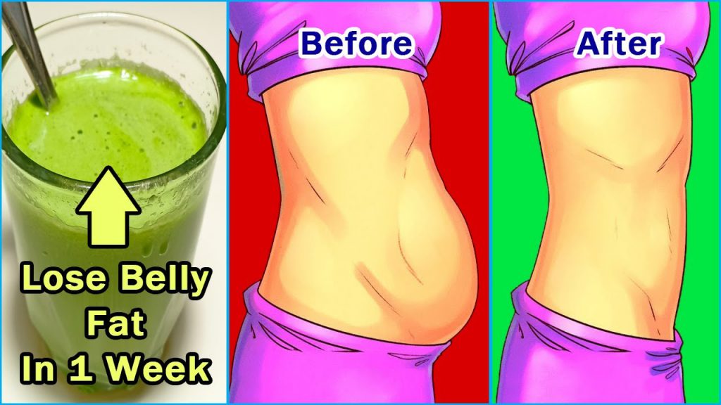 How To Lose Belly Fat In 1 Week, Drink This Every Morning For 7 Days To