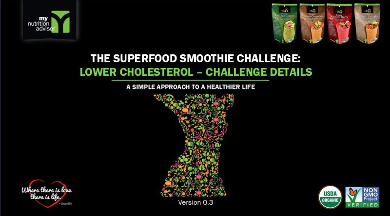 Lower Cholesterol Superfood Smoothie Challenge  (The seminar your doctor wants you to watch)