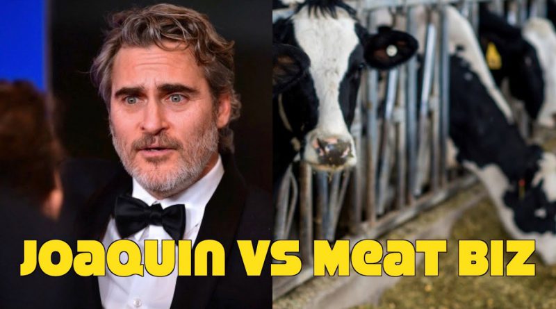 Meat Biz Blames Joaquin Phoenix For All Their Problems! Anti Vegan Nonsense!