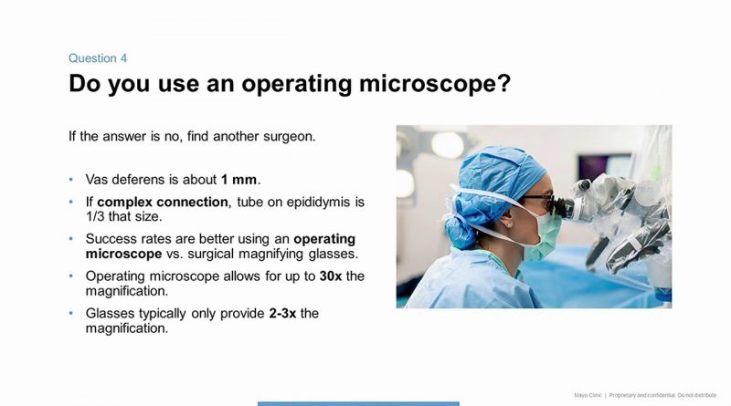 Men's Health Moment: Vasectomy Reversal: Questions to Ask Your Surgeon Before Vasectomy Reversal