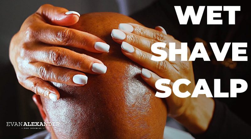 Steam Shave Bald Head And Trim Beard Split Ends | Men's Grooming Spa