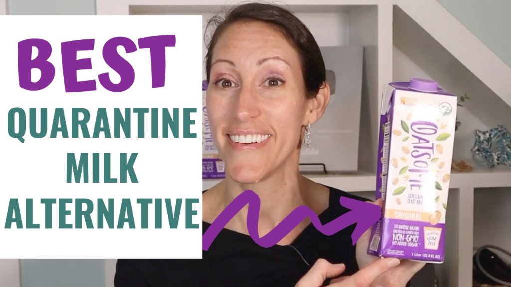 The BEST Healthy NonPerishable Dairy Free Milk Alternative for Your Quarantine Pantry Man