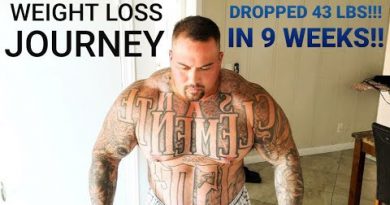 WEIGHT-LOSS JOURNEY | I'VE LOST 43 POUNDS IN 9 WEEKS - WEIGH IN AND HEAVY DEADLIFTS