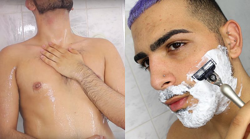 Weekly Male Grooming Routine, Shaving Tips, Body Scrubs | Salih's World