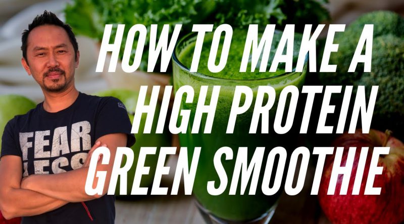 “How To Make A High Protein Green Smoothie using Hemp Seeds"