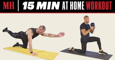 15 Min Full-Body Workout You Can Do From Home | Men's Health