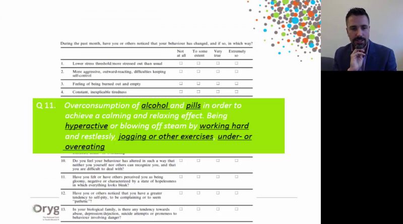 Assessing Depression in Men: Male Depression Risk Scale - MDRS 22 and the PHQ9