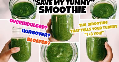 A Digestion-Boosting Smoothie | Best Green Smoothie Recipes "Save My Tummy Smoothie!"