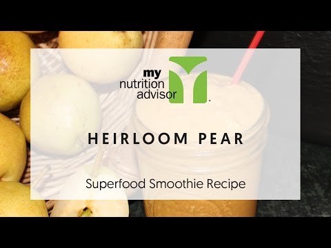 How to Make Superfood Smoothie Recipe | Heirloom Pear Superfood Smoothie Recipe