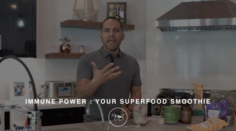 Immune power : Your Superfood Smoothie