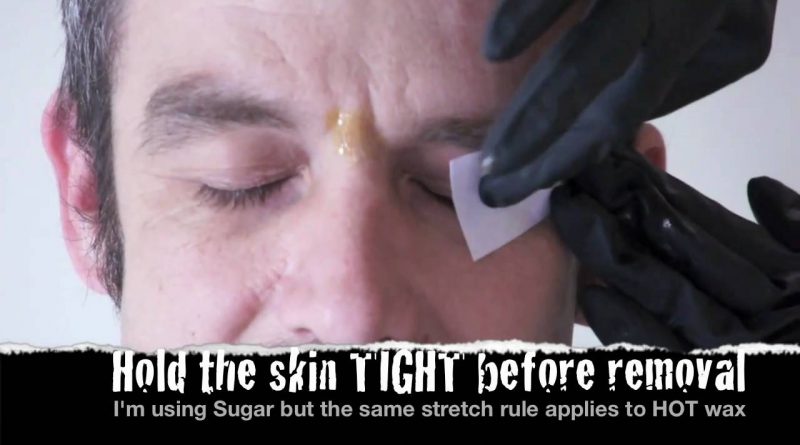 Male Grooming - bye bye bushy brows