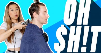 Men's Haircut At Home In 5 Steps - DIY Style - Ashley Weston & Dorian