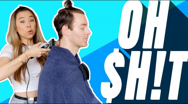 Men's Haircut At Home In 5 Steps - DIY Style - Ashley Weston & Dorian