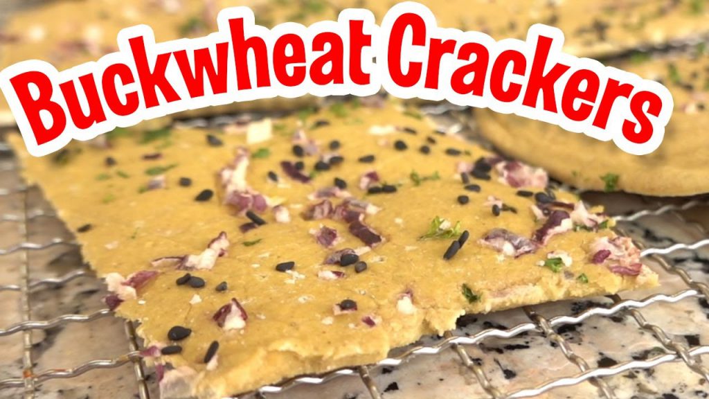Raw No Bake Gluten Free Buckwheat Crackers Recipe ManHealthMagazine