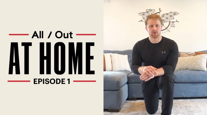 15 Minute No Equipment Lower Body Strength Workout | MH x All Out Fitness | Men's Health