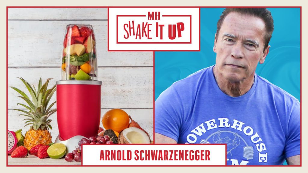 Arnold Schwarzenegger Shares His Protein Shake Secret Shake It Up