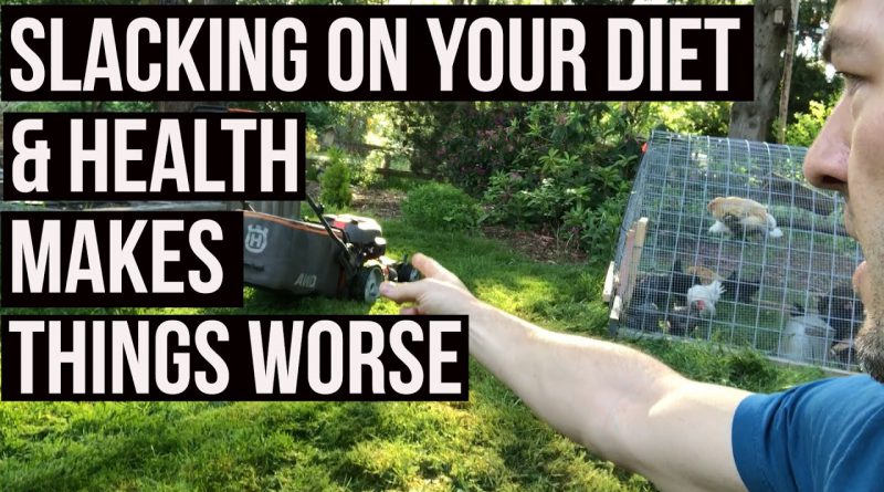 Being Lazy w/ Nutrition & Exercise Makes Improvements Much Harder, Less Fun