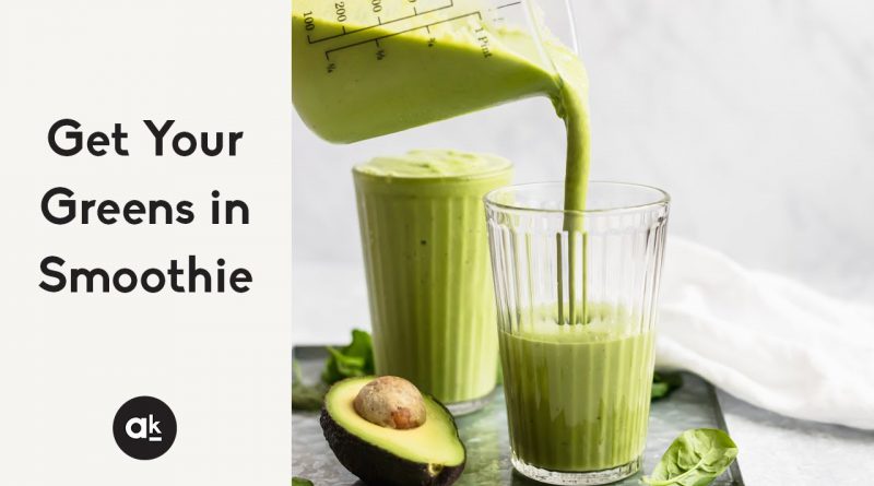 Get Your Greens In Smoothie (the best green smoothie!)