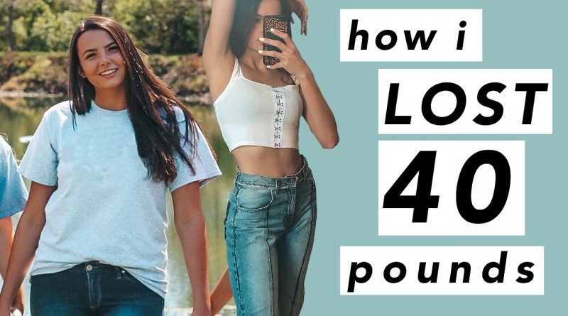 HOW I LOST 40 POUNDS!! | My Weight Loss Journey