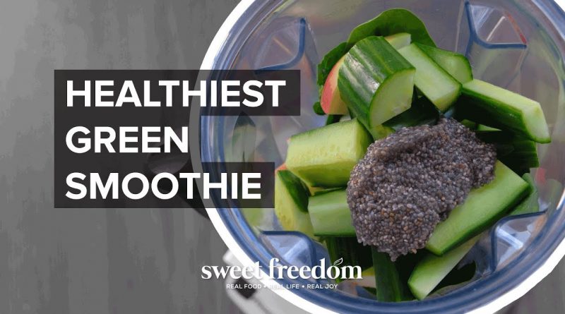 Healthiest Green Smoothie Recipe | Vegan