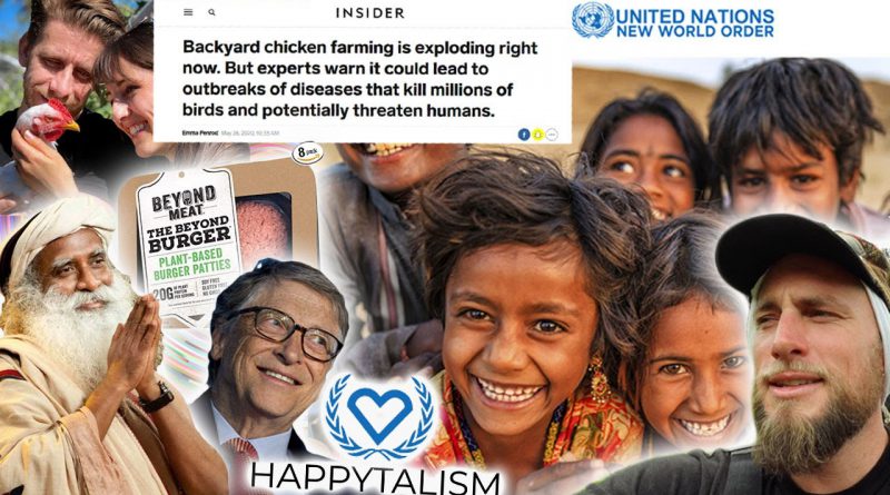 KILLER Backyard CHICKENS & other TOTALLY REAL THREATS | Solution: #Happytalism- Beyond Philanthropy