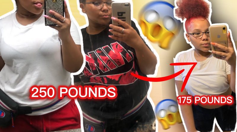 MY WEIGHT LOSS JOURNEY : 250 to 175 POUNDS !