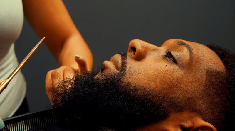 Master Barber Gives a Drop Fade & Beard Trim with Sponge Curls | Men's Grooming Spa