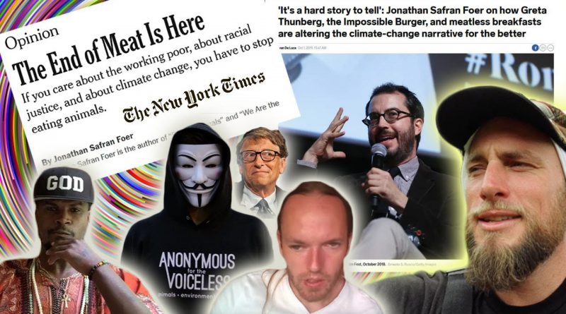 NYT says "The End of Meat is Here"  |  Paul Bashir backs out of debate |  a tale of two Nature Boys
