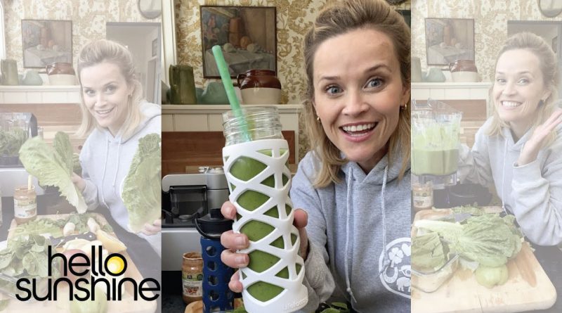 Reese Witherspoon's favorite green smoothie recipe courtesy of Kerry Washington