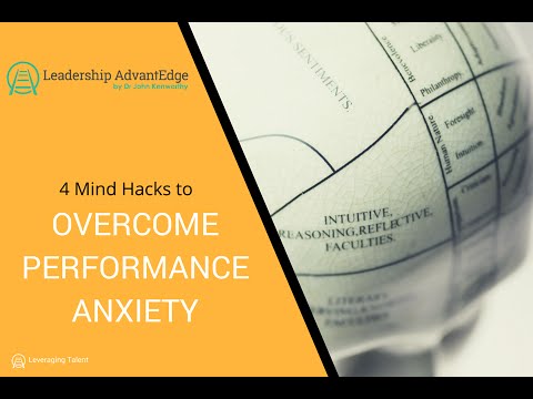 4 simple brain hacks to overcome performance anxiety