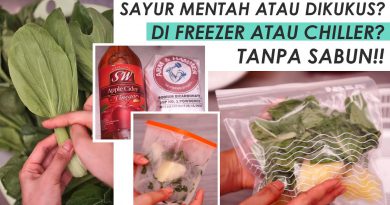 Cara Cuci + Prep Sayur untuk Green Smoothie Supaya Tahan Lama / Racun Kitchen Tools!!