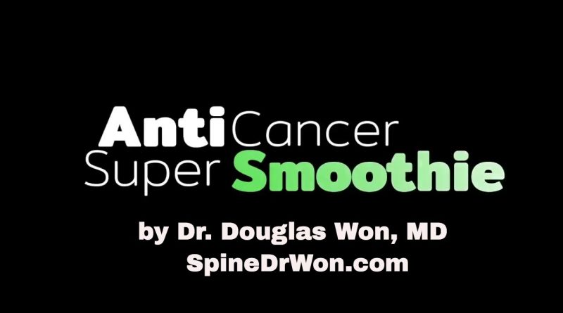 How to make AntiCancer Super Green Smoothie