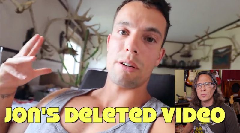 Jon Venus' Video He Didn't Want You To See: Reaction | My Last Video About Jon!