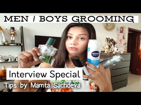 Men Grooming for Interview Day Cabin Crew | Mamta Sachdeva Tips | Basics & Etiquettes |