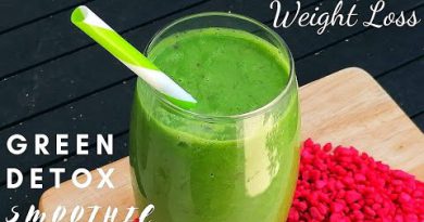 My Easy Green Smoothie Recipe | Green Detox Smoothie | Lose Weight in Lockdown