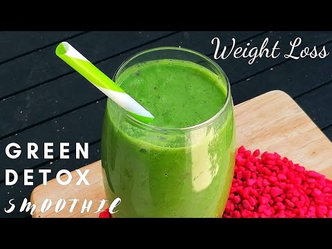 My Easy Green Smoothie Recipe | Green Detox Smoothie | Lose Weight in Lockdown