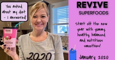 *NEW* Revive Superfoods - January 2020:  Smoothies for a healthier new year!