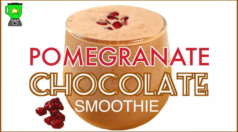 Pomegranate Chocolate Superfood Smoothie