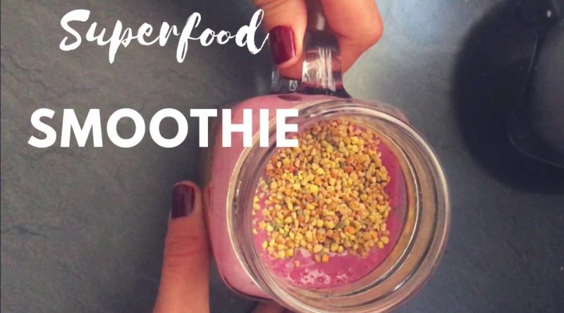 Superfood smoothie - Maca & Bee Pollen