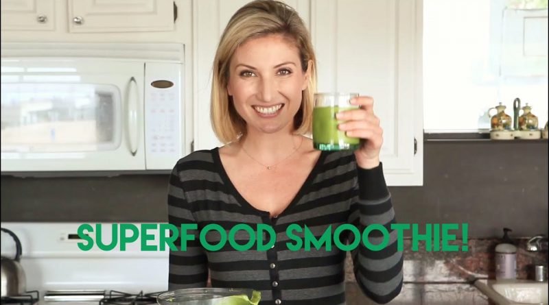 The Ultimate Superfood Smoothie by Chef Leslie Durso