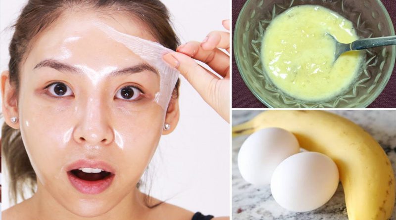 Best Homemade Anti Aging Face Pack With Egg And Banana To Remove Face Wrinkles Fast