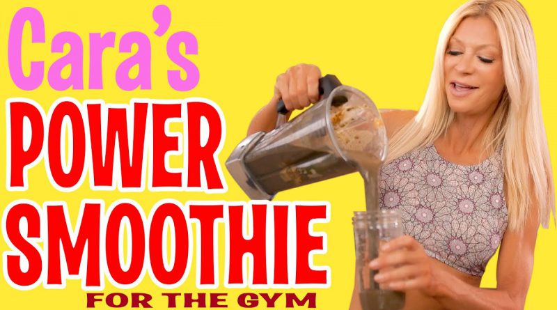 Caras Power Smoothie for the Gym