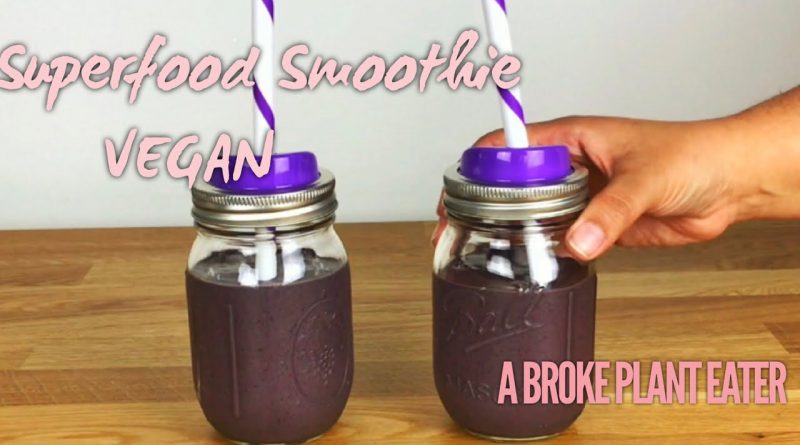 Easy Superfood Smoothie | Vegan