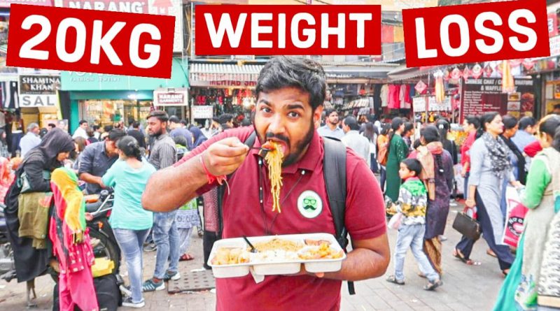 How I LOST 20 kgs eating STREET FOOD | My Weight Loss Journey