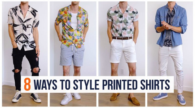 How to Style Printed Shirts for Summer | Men’s Fashion | Outfit Inspiration