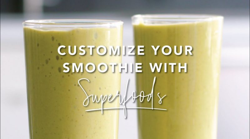 How to make a customizable superfood smoothie | Well Done